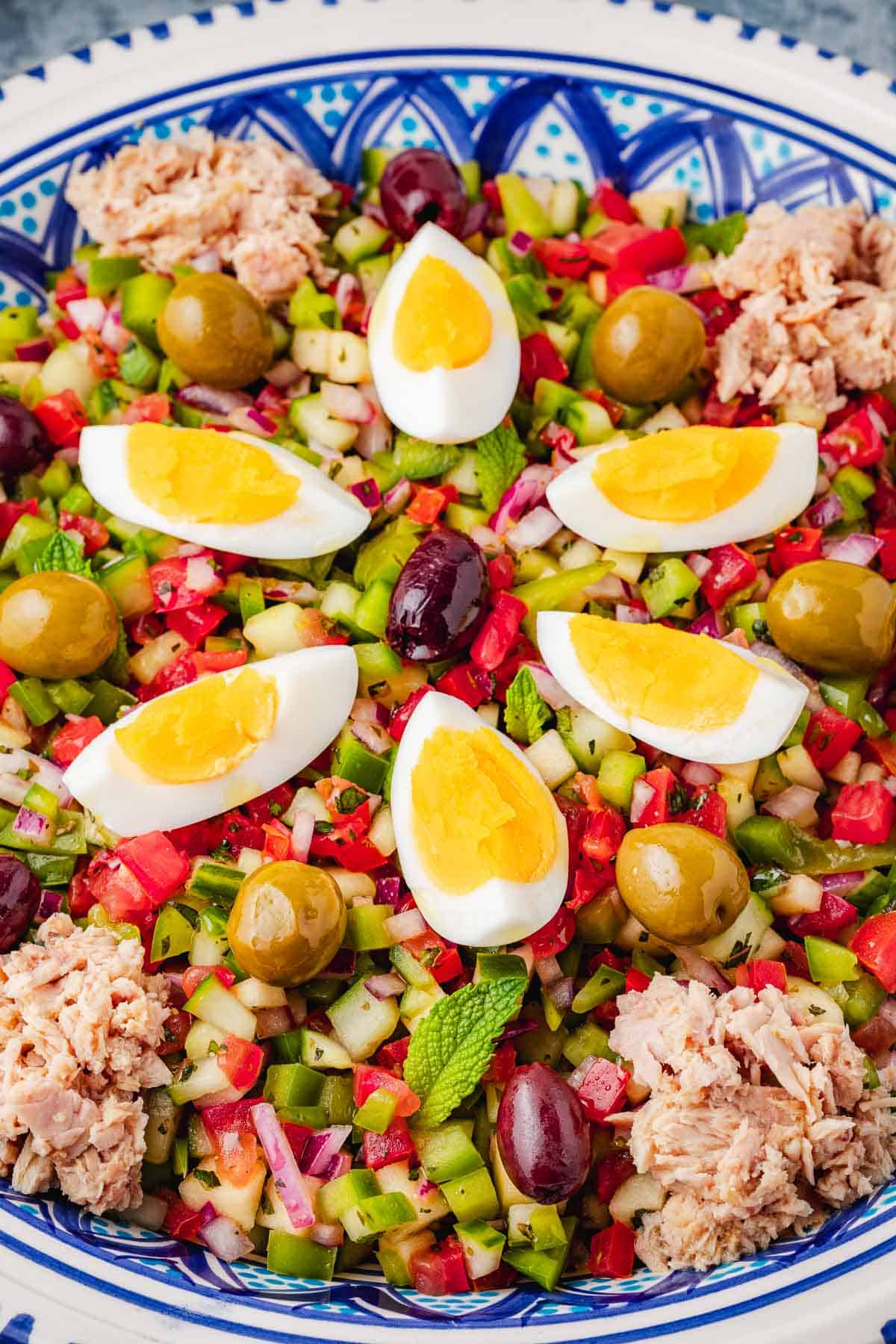 Salata Tounsiya (チュニジア風サラダ)